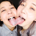 evis00552│唾液臭漂う濃厚顔面舐めレズ│八ッ橋さい子・夢乃美咲・羽生アリサ（羽生ありさ）│キス・接吻