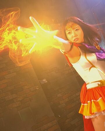 h_173ghkq00076│黒き魔装の誘惑11 美聖女戦士セーラーエルメス ファイアー＆ウォーター│紺野ひかる・浜崎真緒│ミニスカ